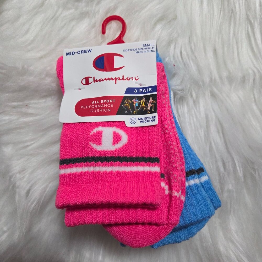 Champion Mid-Crew Socks